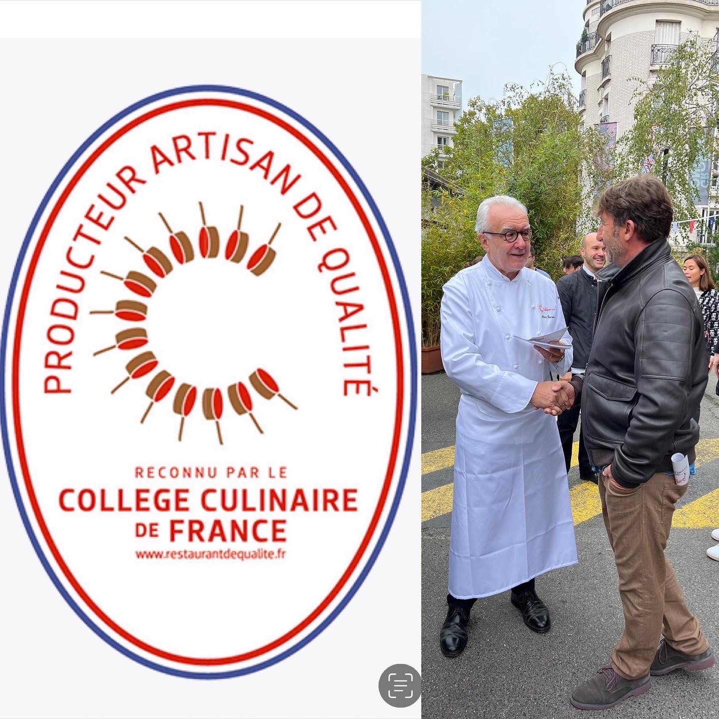 Notre Maison Reconnue Producteur Artisan De Qualité Par Le College Culinaire De France 